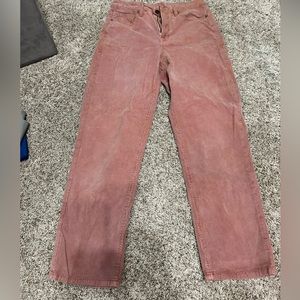 pink american eagle corduroy jeans